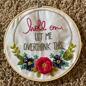 Handmade Embroidery Wall Art